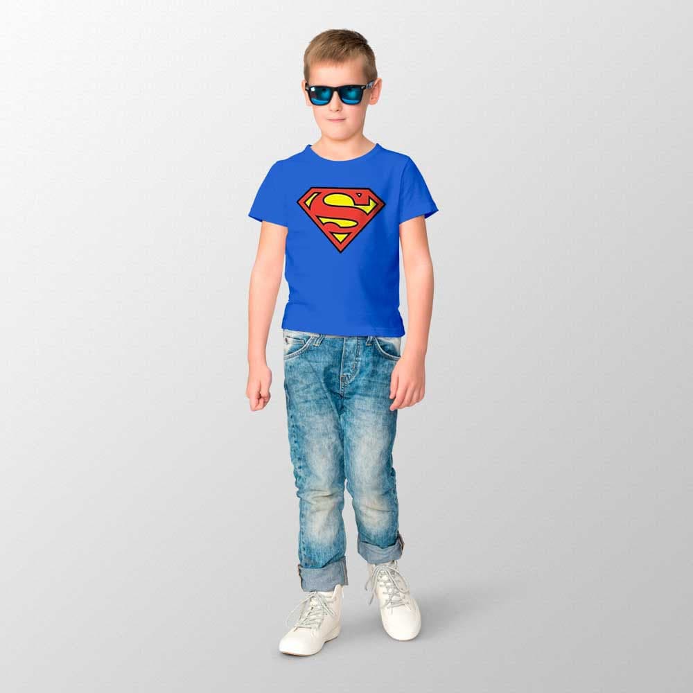 Super-Homem - T-shirt kids Super Homem.