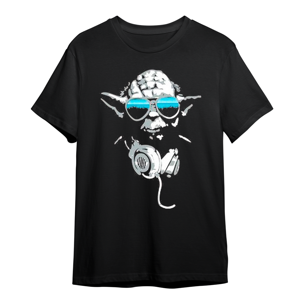 Star Wars - T-Shirt Yoda Headphones