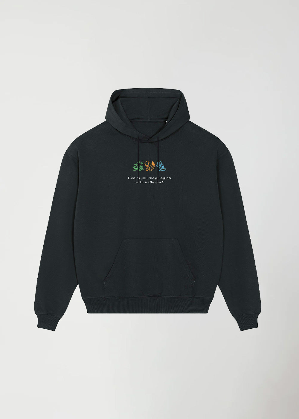 MADE IN JAPAN - THE CHOICE® OVERSIZE BLACK HOODIE
