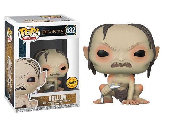 Senhor dos Anéis - POP! Gollum *Chase* *Caixa Danificada*.
