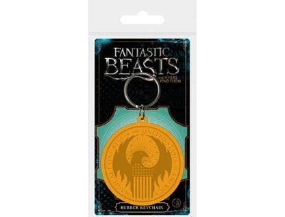 Fantastic Beasts - Porta-Chaves de Borracha