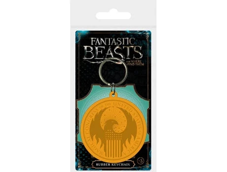 Fantastic Beasts - Porta-Chaves de Borracha