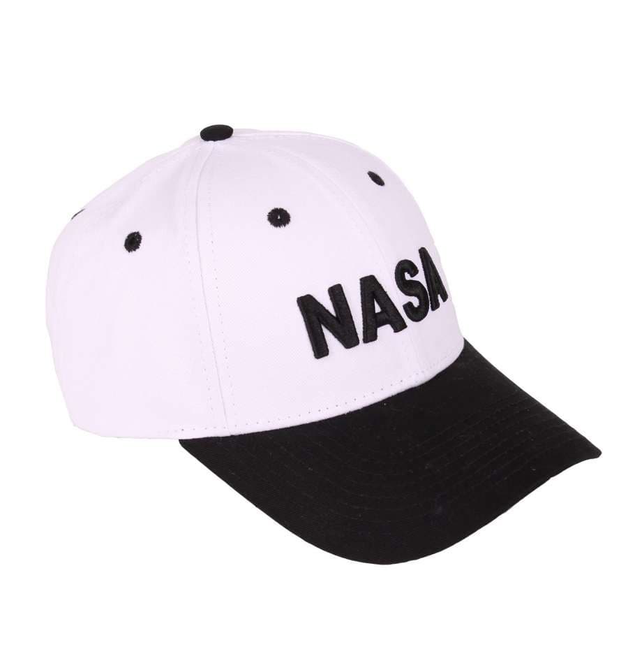 NASA - Chapéu Pala Curva Branco Popstore 