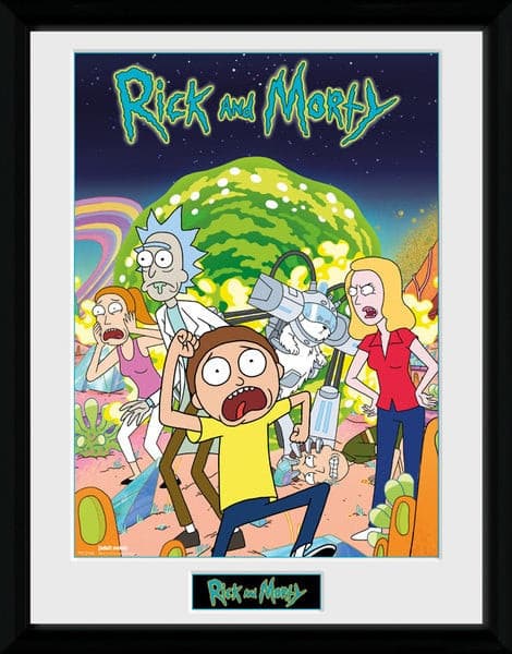 Rick and Morty - Quadro Compilação.