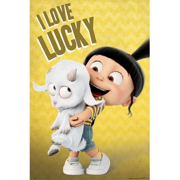 Minions - Poster I Love Lucky Popstore 