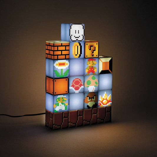 Super Mario - Candeeiro Build a Level Light.
