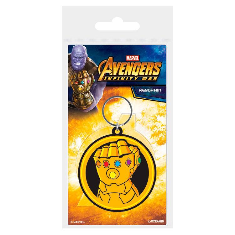 Vingadores - Porta-Chaves de Borracha Gauntlet Popstore 