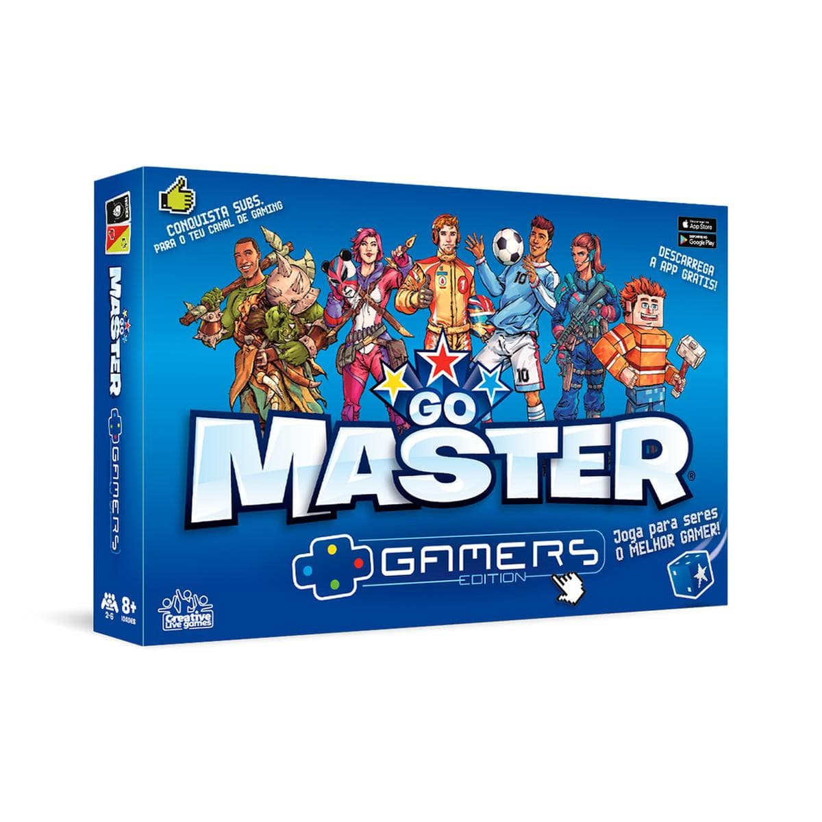 Go Master - Jogo de Tabuleiro Edição Gamers.
