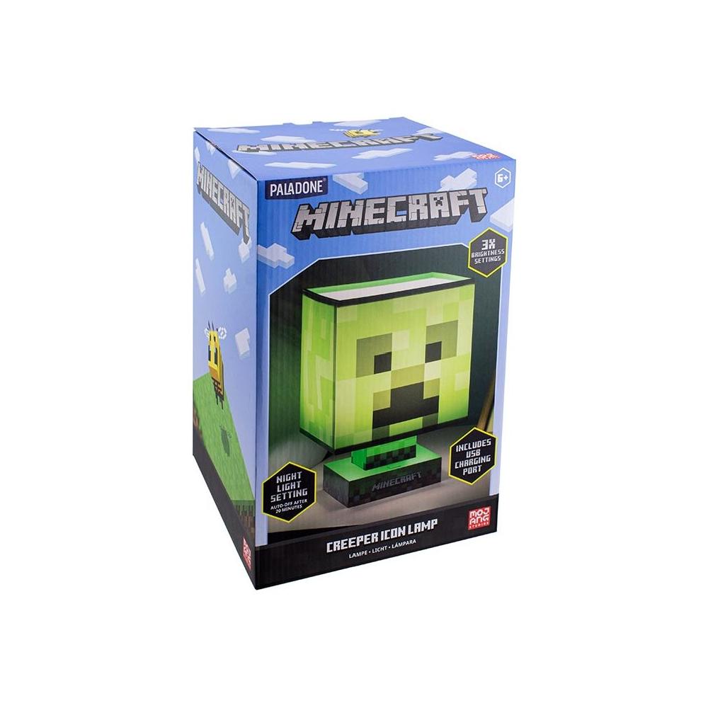 Minecraft - Candeeiro Creeper + Cabo USB