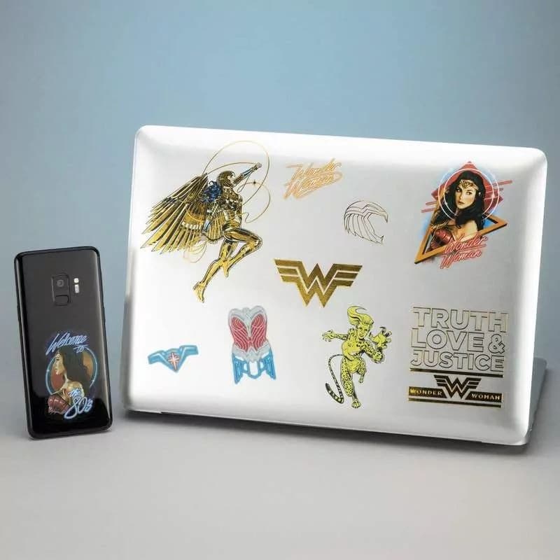 Mulher Maravilha - Autocolantes 1984 Popstore 