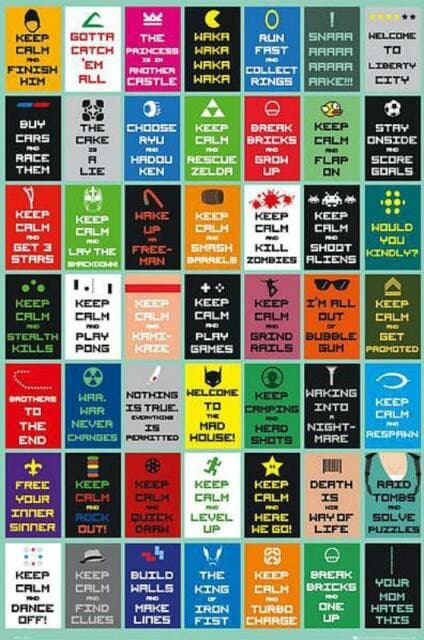 Gaming - Poster Keep Calm Popstore 