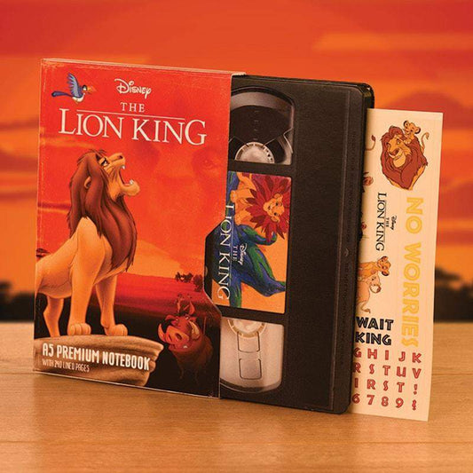 Rei Leão - Notebook Premium VHS.