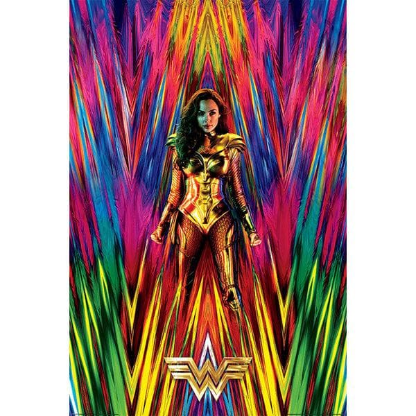 Mulher Maravilha - Poster Neon Static PYRAMID 