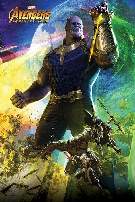 Vingadores - Poster Thanos Popstore 