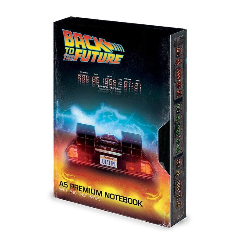 Regresso ao Futuro - Notebook Premium VHS.